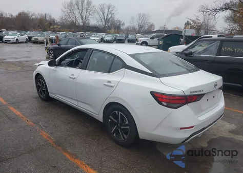 2025 Nissan Sentra Sv z USA, uszkodzony, nr VIN 3N1AB8CVXSY381761